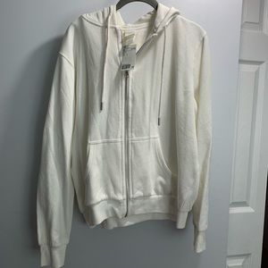 Brand new H&M white hoodie
